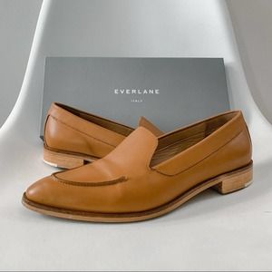EVERLANE | Leather Modern Loafers Camel Sz 9.5